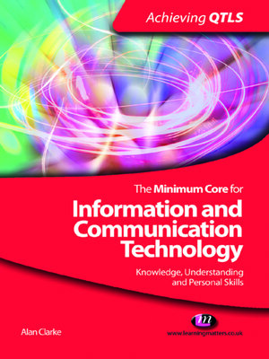 cover image of The Minimum Core for Information and Communication Technology